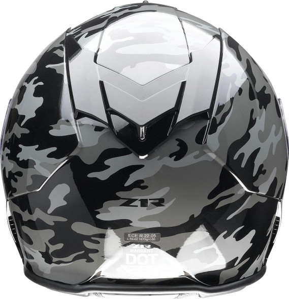  Z1R Warrant Helmet - Camo - Black/Gray - 2XL 0101-14370 