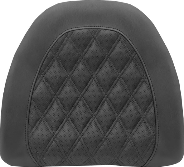  SADDLEMEN Tour-Pak Backrest Pad Cover - Lattice Stitched - Black 88-11884LS 
