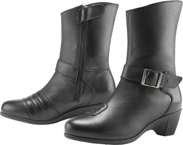  ICON Women's Tuscadero* Boots - Black - US 6.5 3403-1188 
