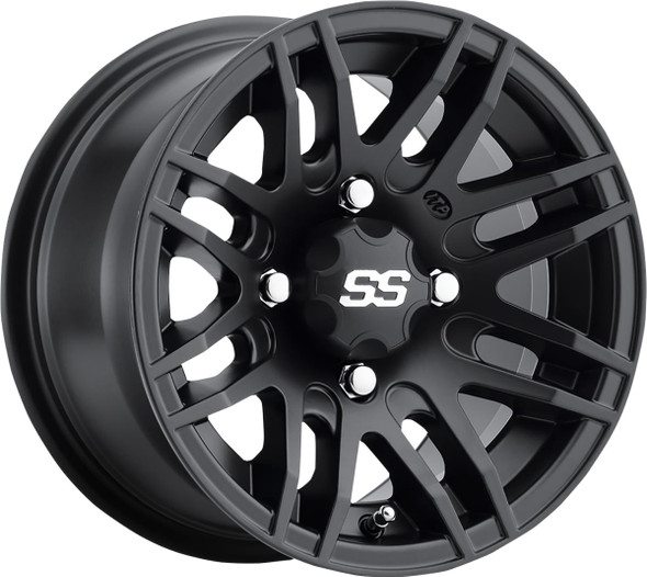  ITP Wheel - SS316 - Front/Rear - Machined Black - 12x7 - 4/110 - 5+2 1228554536B 