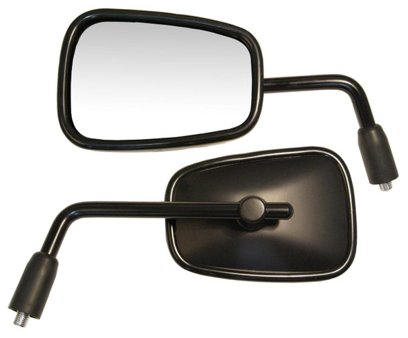  EMGO Mirror - Side View - Rectangular - Black - Right 20-29741 