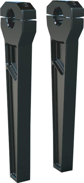  TODD'S CYCLE Risers - 1-1/8" Clamping - 10" Rise - Black TD-R21-10B 