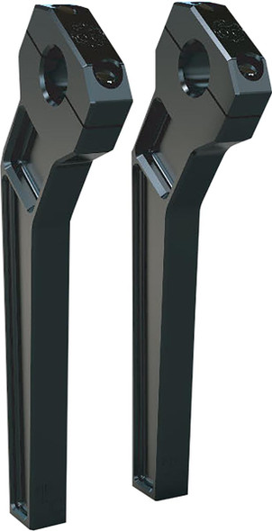  TODD'S CYCLE Risers - Pullback - 1" Clamping - 10" Rise - Black TD-R12-10B 