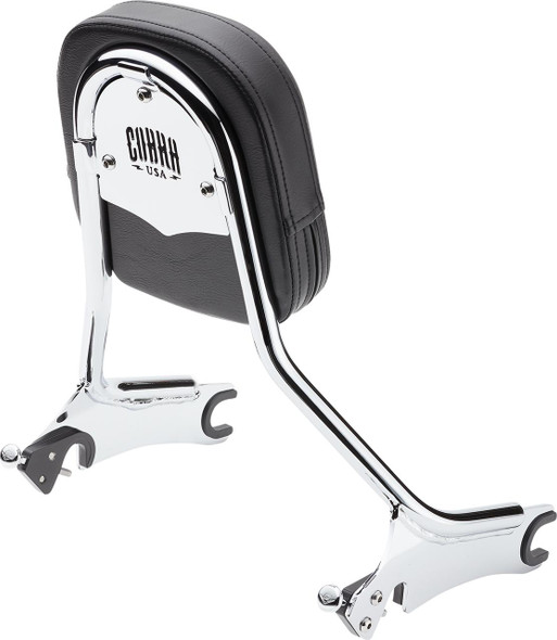  COBRA Backrest - Tall - Chrome - Chieftain 502-2005 