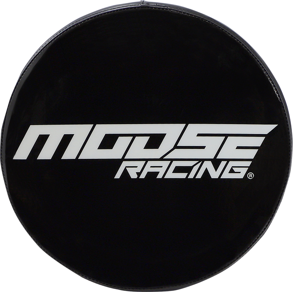 MOOSE RACING Branded Barstool Seat - Black/White Logo X80-6020MRNU-A