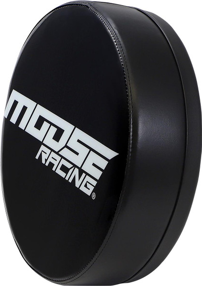  MOOSE RACING Branded Barstool Seat - Black/White Logo X80-6020MRNU-A 