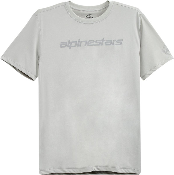  ALPINESTARS Tech Linear Performance T-Shirt - Silver - Medium 12127500019M 