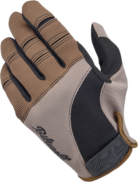 BILTWELL Moto Gloves - Coyote/Black - Small 1501-1301-002 BILTWELL Moto Gloves - Coyote/Black - Small 1501-1301-002