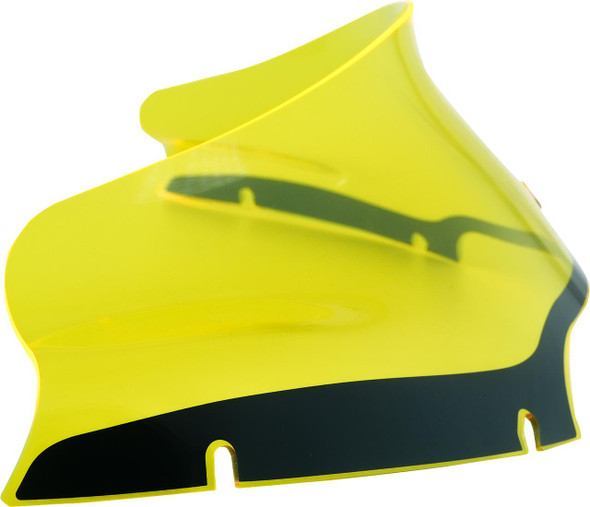  KLOCK WERKS Kolor Flare* Windshield - 6" - Yellow Ice - FLTR KWW-01-0629 