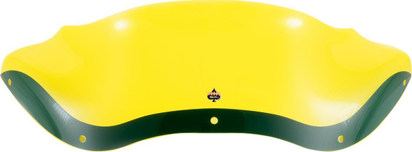  KLOCK WERKS Kolor Flare* Windshield - 8" - Yellow Ice - FLTR KWW-01-0624 