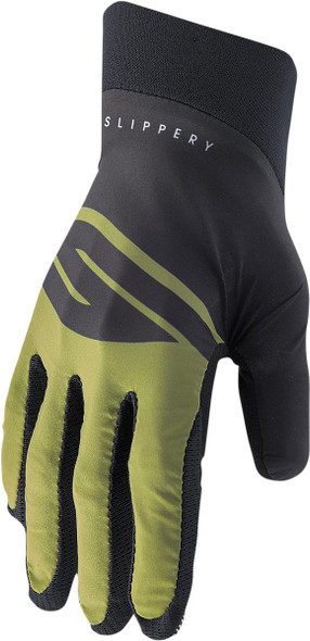 SLIPPERY Flex Lite Gloves - Olive/Black - Small 3260-0475 