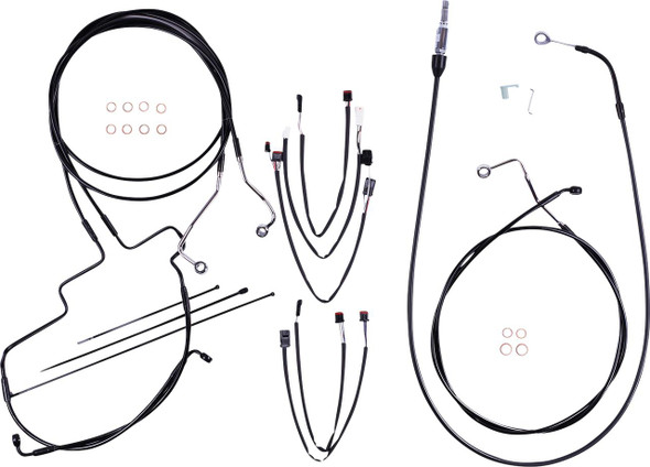  MAGNUM SHIELDING XR Handlebar Installation Kit - Black 4861191 