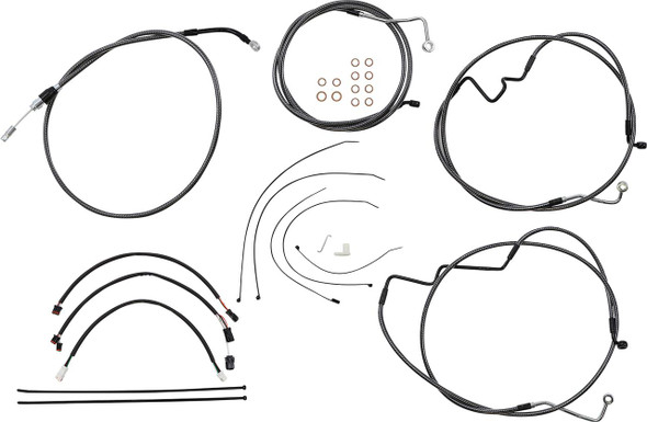  MAGNUM SHIELDING KARBONFIBR Designer Handlebar Installation Kit 7871192 