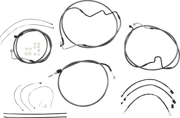  MAGNUM SHIELDING KARBONFIBR Designer Handlebar Installation Kit 7871191 