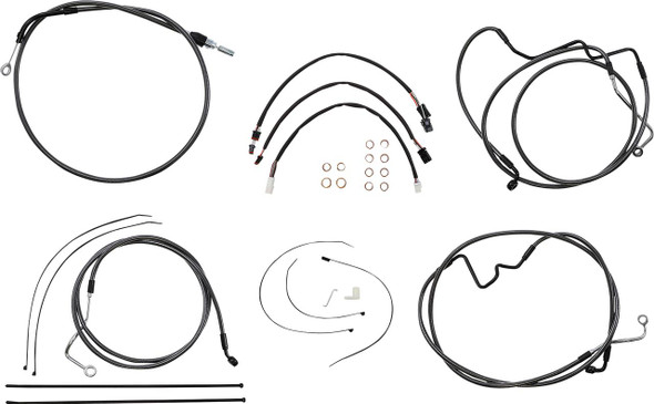  MAGNUM SHIELDING Black Pearl* Designer Handlebar Installation Kit 4871191 