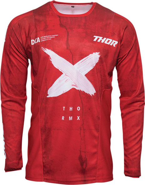  THOR Pulse Hazard Jersey - Red - Medium 2910-6895 