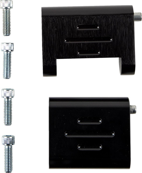  RIVCO PRODUCTS Passenger Floorboard Mounts - Black HDPBLABK-RE 