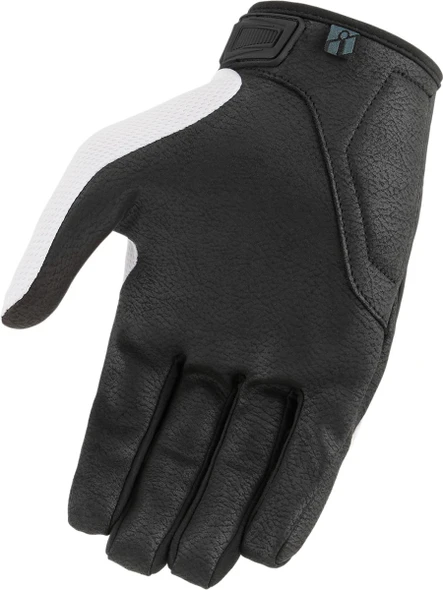  ICON Hooligan* CE Gloves - White - 3XL 3301-4395 