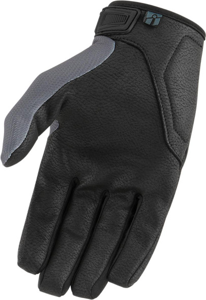  ICON Hooligan* CE Gloves - Gray - Small 3301-4372 