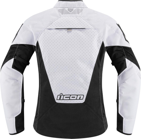  ICON Women's Mesh* AF Jacket - White/Black - 2XL 2822-1495 