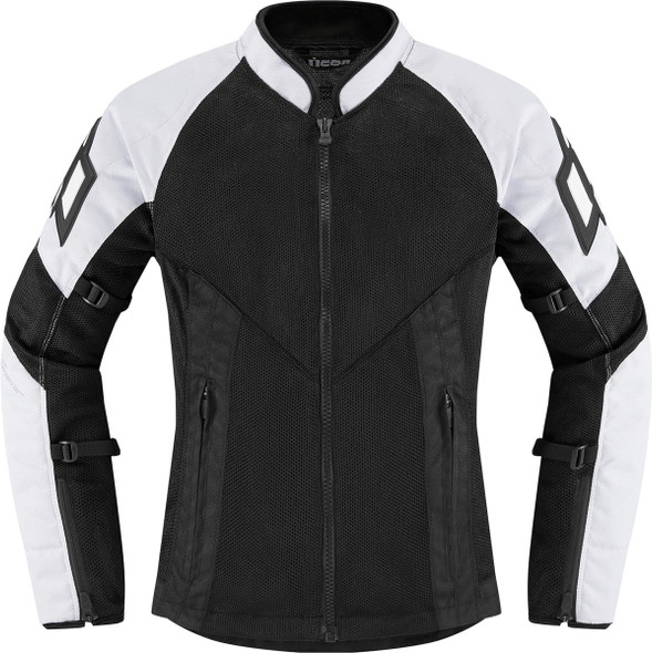 ICON Women's Mesh* AF Jacket - White/Black - Small 2822-1491 