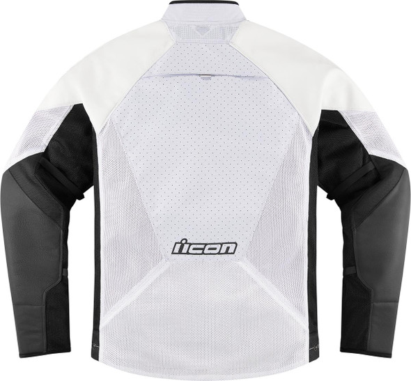  ICON Mesh AF* Leather Jacket - White - 2XL 2810-3906 