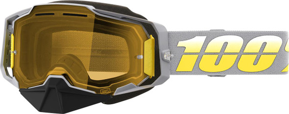  100% Armega Snow Goggles - Complex - Yellow 50007-00005 