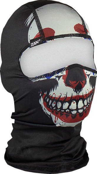  ZAN HEADGEAR Balaclava - Polyester - Evil Clown WBP463 