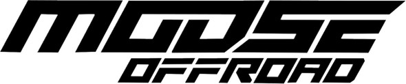  MOOSE OFFROAD Decal - Moose Corporate Stacked - Black - 10 Pack 4320-2633 