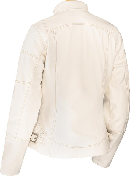  ICON Women's Tuscadero3* Jacket - White - Medium 2822-1777 