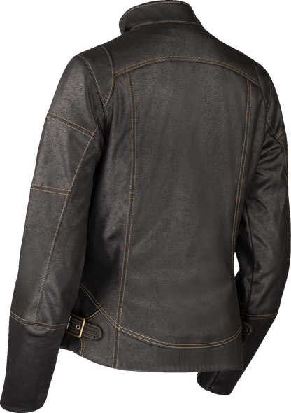 ICON Women's Tuscadero3* Jacket - Black - Medium 2822-1771