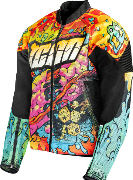  ICON Overlord3* Scatterbrain Mesh Jacket - Black - Small 2820-7074 