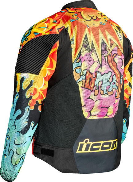  ICON Overlord3* Scatterbrain Mesh Jacket - Black - Medium 2820-7075 