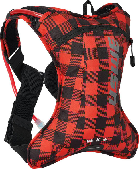  USWE Outlander Hydration Pack - 2L - Flannel Red/Black 202076048 
