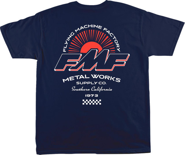  FMF Brighter Days T-Shirt - Navy - Medium SP25118907NVYMD 