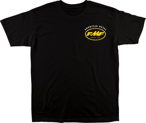  FMF Featherweight T-Shirt - Black - Medium SP25118901BLKMD 