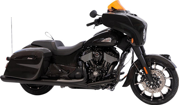  KLOCK WERKS Kolor Flare* Windshield - 10" - Orange KWW-04-0637 