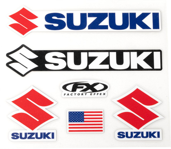  FACTORY EFFEX Jersey Iron-On Kit - Suzuki 28-82400 