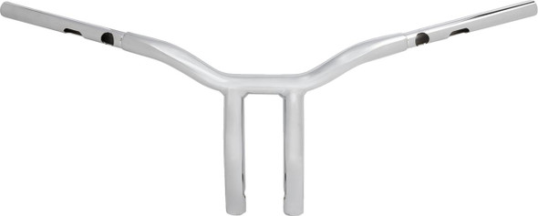  LA CHOPPERS Handlebar - One-Piece Kage Fighter - Pullback - 10" x 1-1/4" - Chrome LA-7369-10 