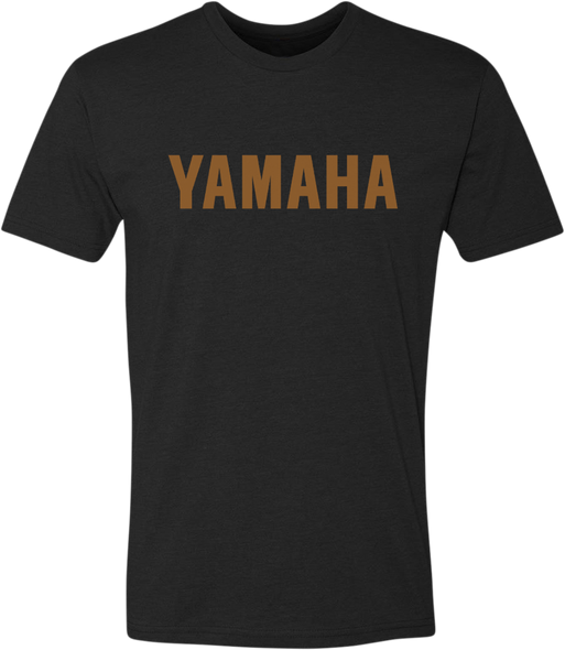 YAMAHA APPAREL Yamaha Classic T-Shirt - Black/Gold - XL NP21S-M3126-XL