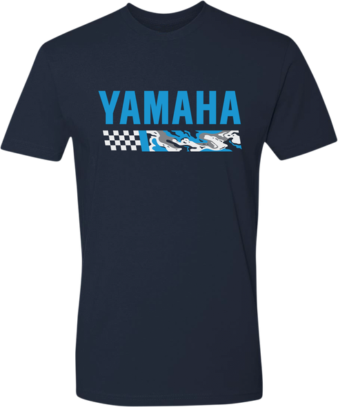 YAMAHA APPAREL Yamaha Racing Camo T-Shirt - Blue - Medium NP21S-M3114-M