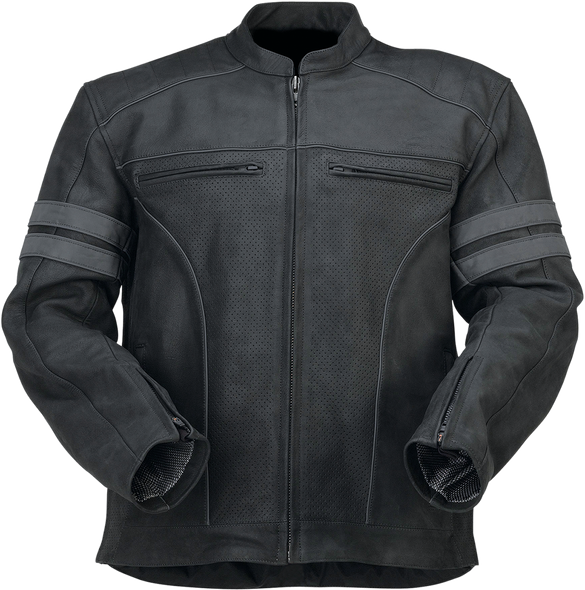 Z1R Remedy Leather Jacket - Black - Small 2810-3889