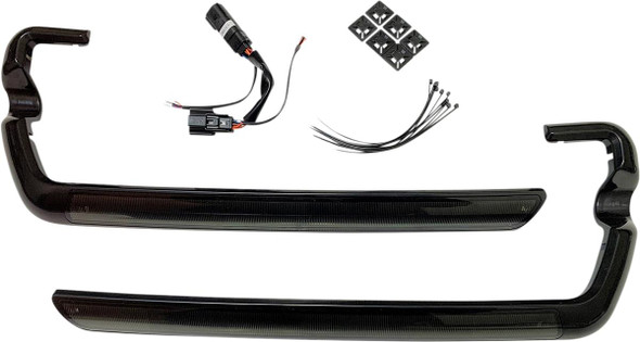  CUSTOM DYNAMICS Marker Light - Saddlebag - Smoke - Black CD-SB-SIDE-SB 