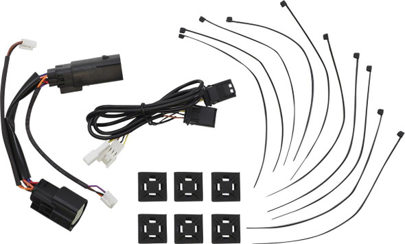  CUSTOM DYNAMICS Marker Light - Saddlebag - Red - Chrome CD-SB-SIDE-RC 