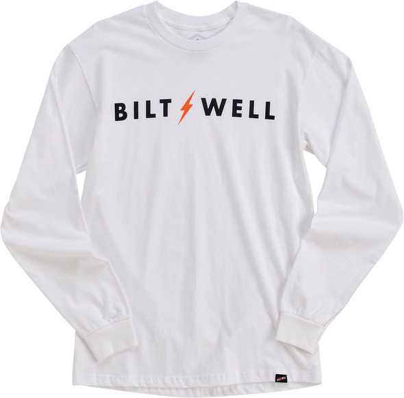 BILTWELL Futura Long-Sleeve T-Shirt - White - XL 8104-082-005