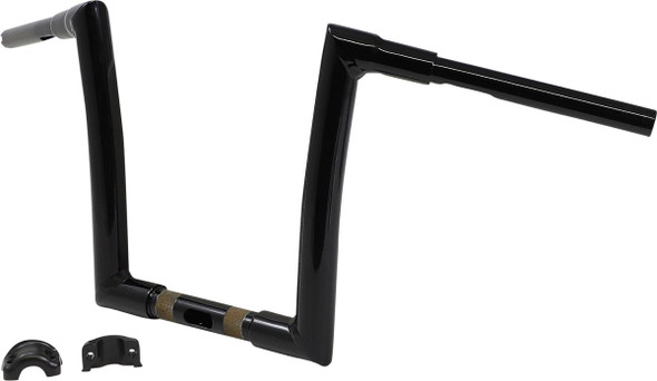  TODD'S CYCLE Handlebar - 1-1/2" Strip - 12" - Gloss Black - Road Glide 0601-5731 