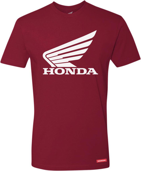  HONDA APPAREL Honda Wing T-Shirt - Maroon - Medium NP21S-M3018-M 
