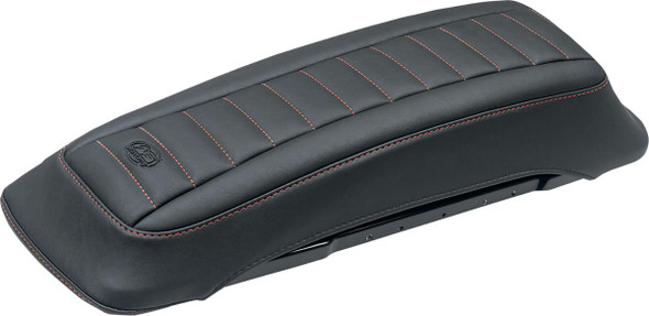 MUSTANG Saddlebag Lid Covers - Black/Red - '93-'13 FL 77637AB 