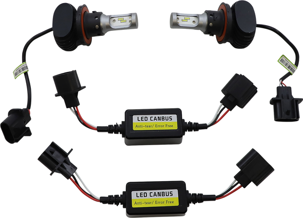 MOOSE OFFROAD LED Headlight Bulbs - Polaris Q20-5001