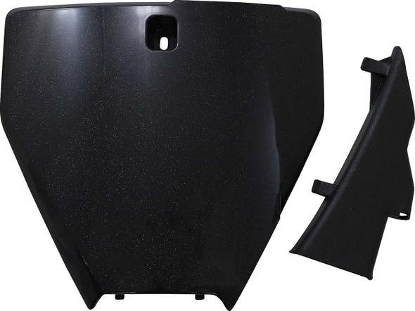  ACERBIS Front Number Plate - Black/Metallic 2726577440 